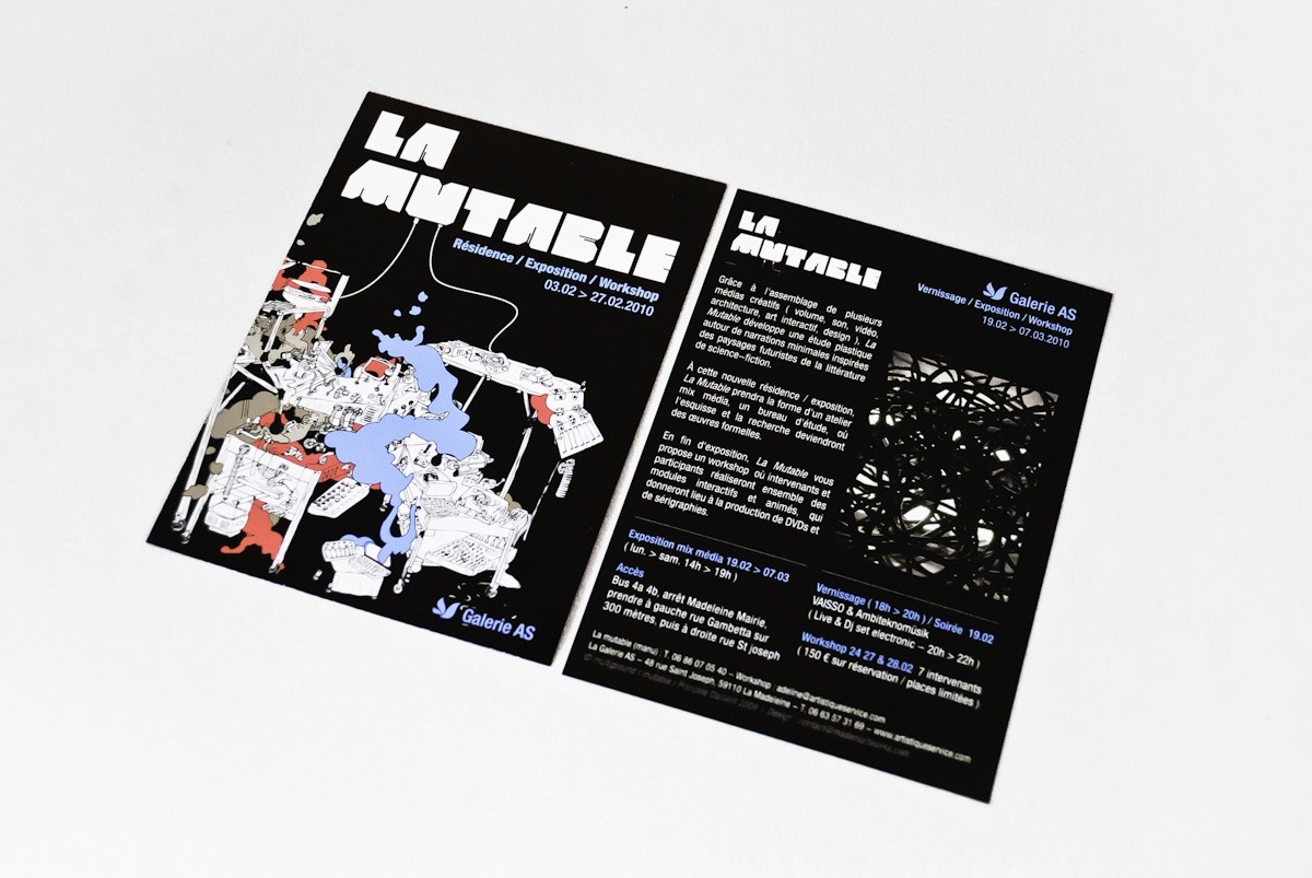 La Mutable - Flyer & Emailing 